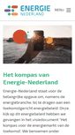 Mobile Screenshot of energie-nederland.nl